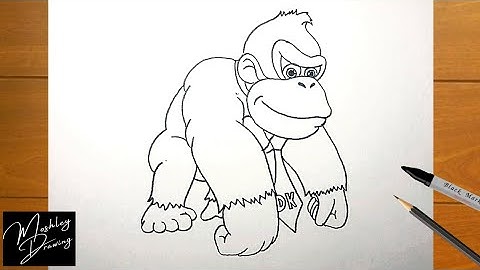 How to Draw Donkey Kong