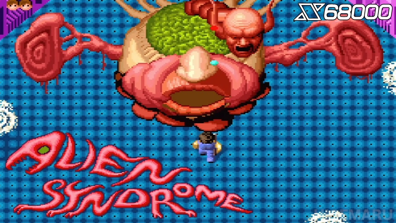 エイリアンシンドローム : Alien Syndrome. X68000実機 - YouTube