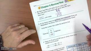 2nd GoMath Chapter 6 Review Part 1