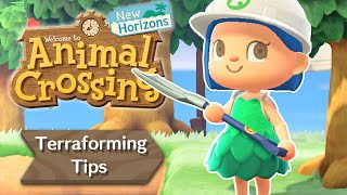 Terraforming Tips for Beginners! | Animal Crossing New Horizons
