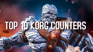 Top 10 Korg counters