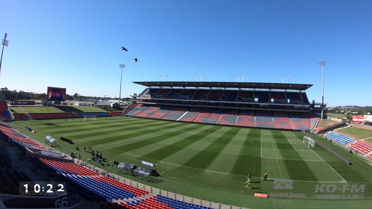 McDonald Jones Stadium Timelapse - NRL Round 9 and Hyundai A-League Grand Final