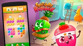 Fruit Jelly Runaway Gameplay screenshot 2
