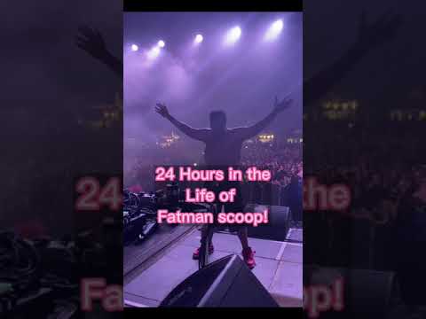 24 Hours On Tour With Fatman Scoop – Day In NYC/Festival In Liverpool, England #shorts