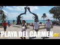 Playa del Carmen, Mexico, walking tour 4k 60fps