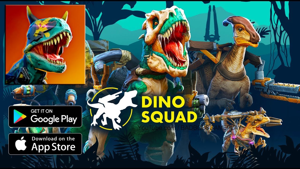 Dino Squad: TPS Dinosaur Shooter - Android / iOS Gameplay HD