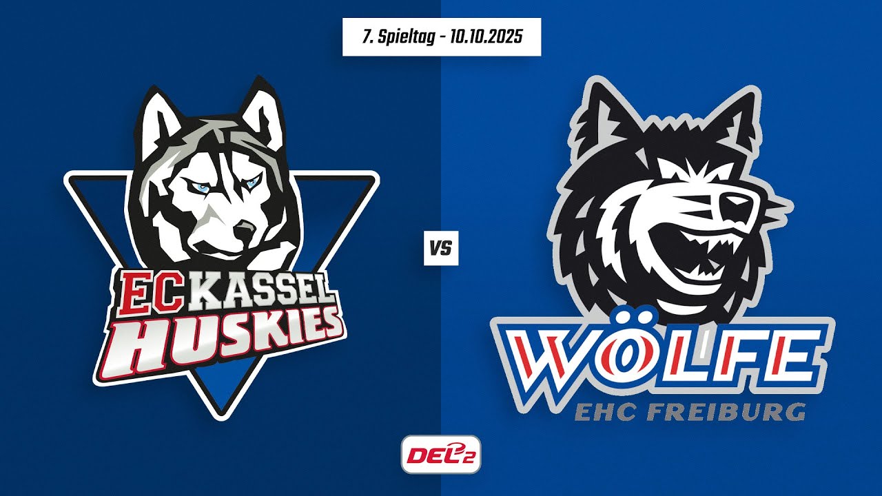 7. Spieltag DEL2 | EC Kassel Huskies vs. EHC Freiburg | Game Highlights
