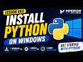 003. Install Python on Windows | The Python Mega Course: Build 10 Real-World Applications