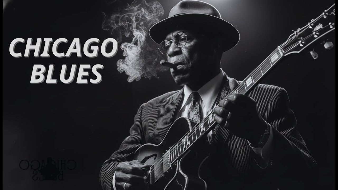 📀 Midnight Chicago Blues Sessions – Deep Guitar, Slow Soul & Smoky Night Vibes