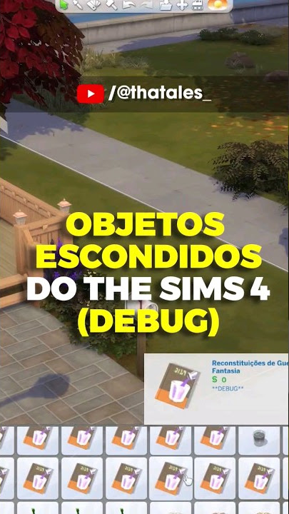 MELHORES CHEATS DO MODO CONSTRUÇÃO //The Sims 4// 