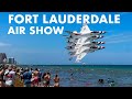 Fort Lauderdale Air Show LIVE Beach Walk 