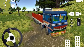 Ashok Leyland Cargo Truck Off-Road Driving - Indian Truck Simulator 2026 - Android Gameplay screenshot 1
