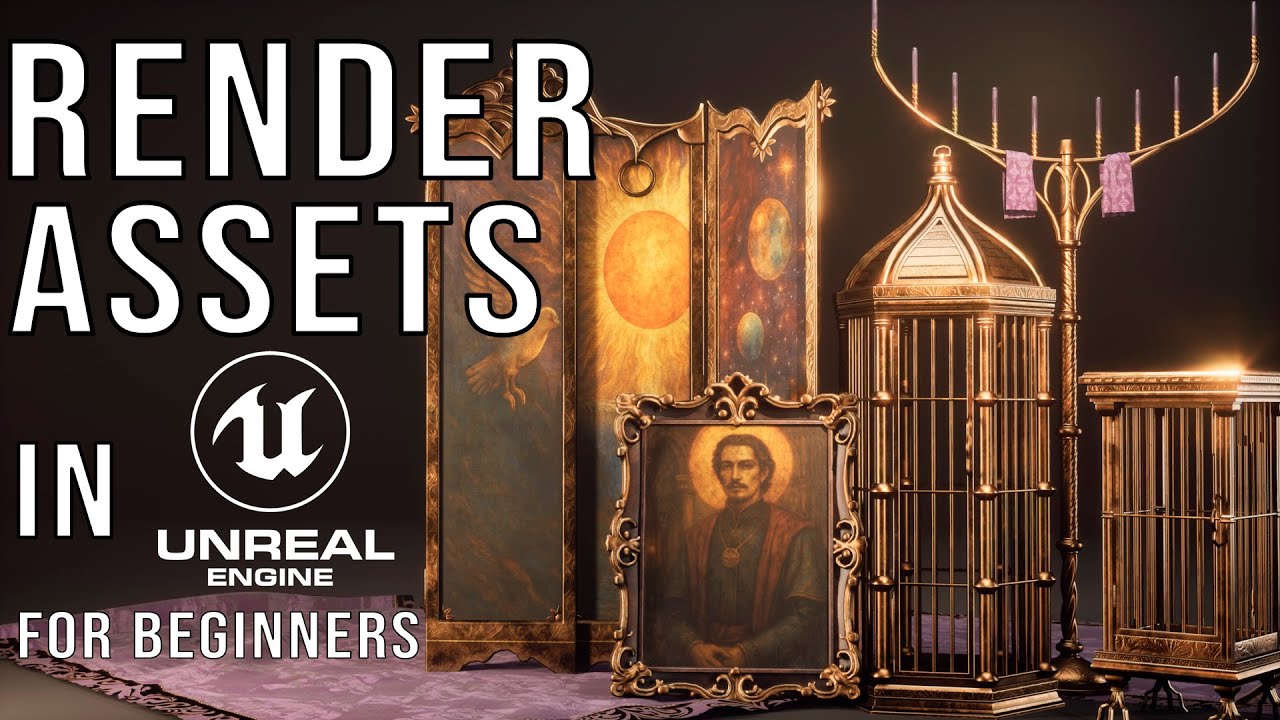Как красиво рендерить ассеты в Unreal Engine (для новичков) / Render assets in Unreal for beginners