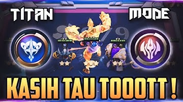 SEKALI ULTI RATA ❗ GATOT ASTRO TITAN IS BACK ! COMBO MAGIC CHESS GO GO 