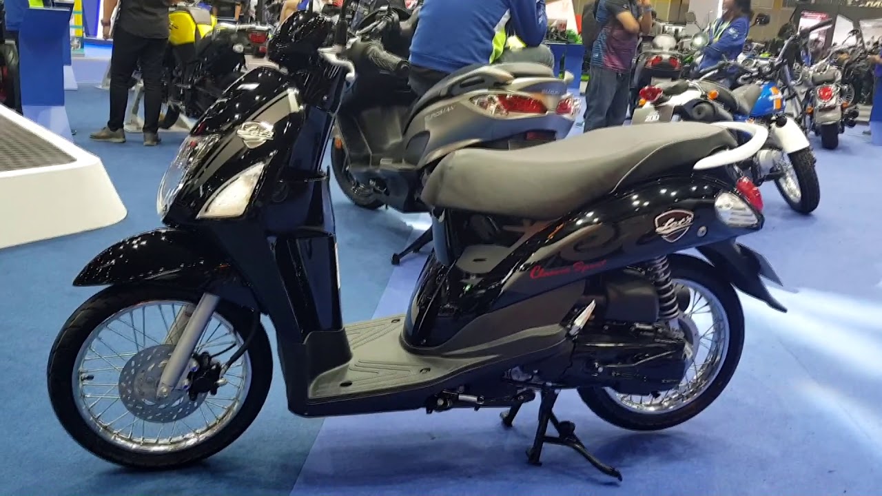 Suzuki Let's Classic Sport Black - YouTube