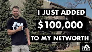 I Just Added $100,000 To My Net Worth By Doing Nothing!