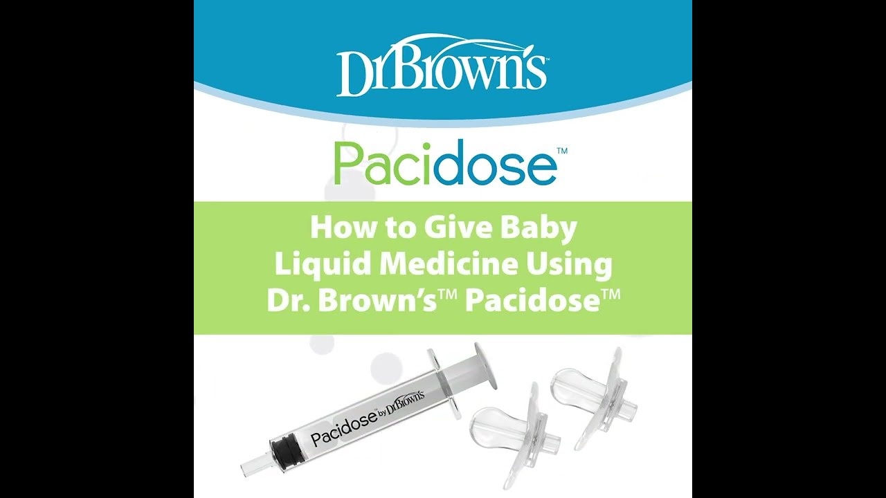 Dr Brown's Pacidose 奶咀形餵藥器 How to Use 使用方法