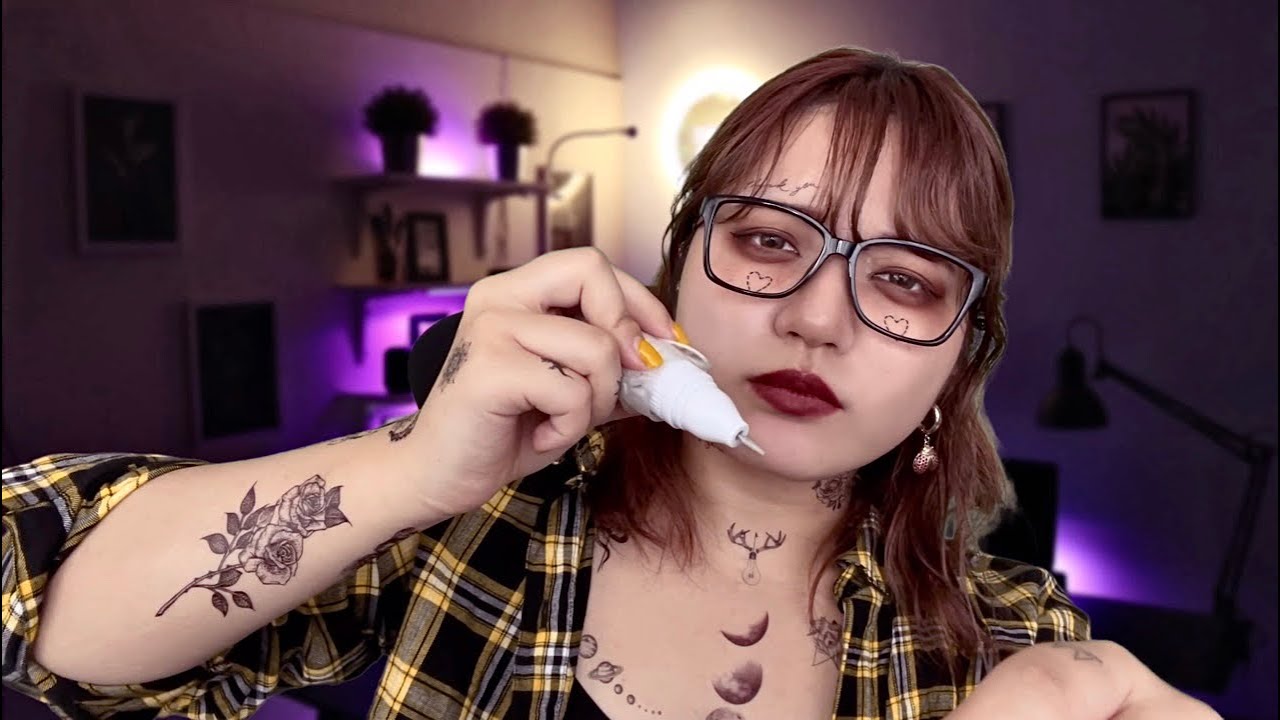 【ASMR】タトゥーショップへようこそ｜ロールプレイ,tatoo shop