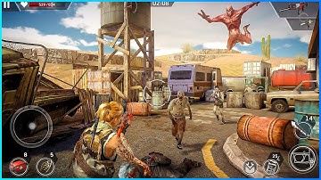Left to Survive Action PVP and Dead Zombie Shooter Android Gameplay (Mobile Gameplay, Android, iOS)