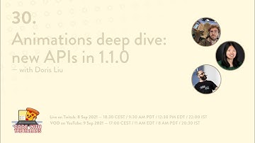 30. ANIMATIONS! ✨ — with Doris Liu