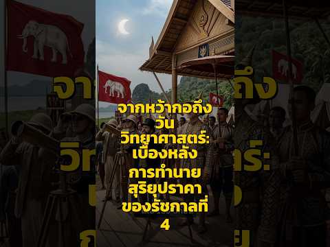 From Wagor to National Science Day: The Story Behind King Rama IV’s Solar Eclipse Prediction