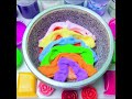 Slime Makeup Cosmetics Mixing  #slime #mixingslime #slimeasmr