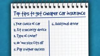 Tips to get cheaper car insurance   YouTube 2