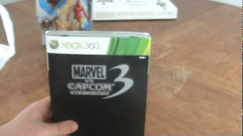 Marvel vs Capcom 3 Special Editon Unboxing (Xbox 360)