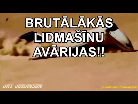 Video: Kas izraisa lidmašīnas avāriju?