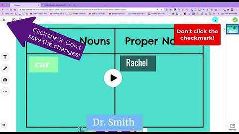 Recording a Seesaw Video Example for Students Using Screencastify