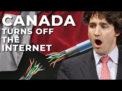 Canada Turns Off The Internet - News and Markets with Caleb James DeLisle