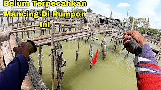 Heran!!!! mancing Di Rumpon Ini tak Satupun Barramundi/Kakap Putih aku Dapatkan