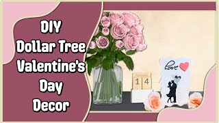 💖 DIY Dollar Tree Valentine&#39;s Day Decor | Home Decor Crafts | Simple Cheap Easy DIYs