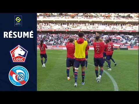 LOSC LILLE - RC STRASBOURG ALSACE (1 - 0) - Résumé - (LOSC - RCSA) / 2021-2022