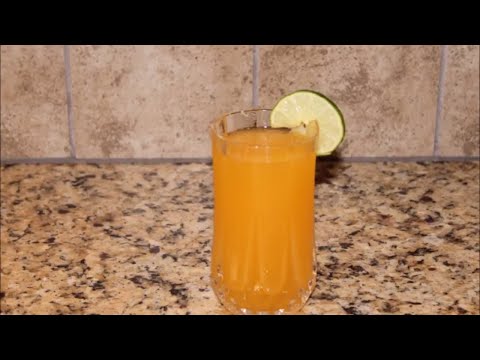 rum-cocktail:-tropical-mango-tango