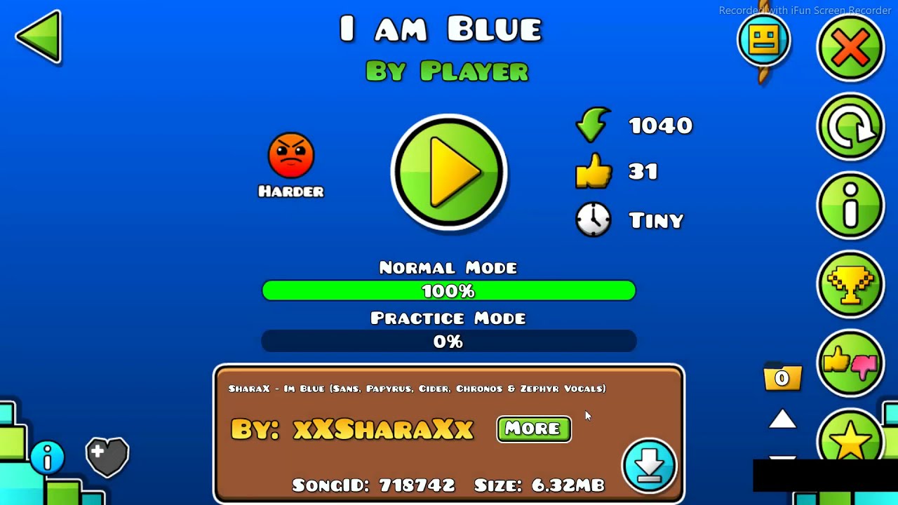 I am blue GD #21