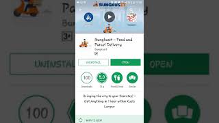 How to use Bungkusit for Food & Parcel Delivery Instantly! screenshot 2