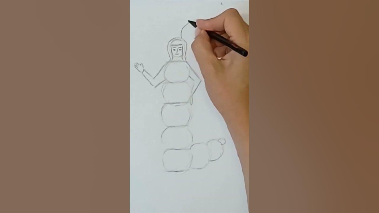 Ескіз театрального костюма #drawing - YouTube