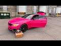 POV,NOUVEAU MOD SUR LA BMW 435i(VOLANT DIGITAL EN CARBONE)