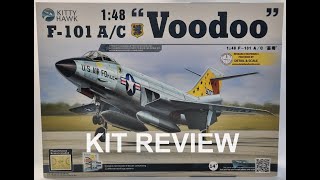 1/48 Kitty Hawk F-101A/C Voodoo Kit Review