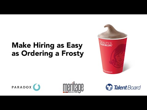 Making Hiring as Easy as Ordering a Frosty