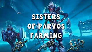 HOW TO EASILY FARM SISTERS OF PARVOS WEAPONS!!! - Warframe