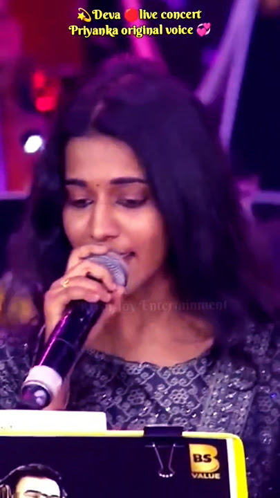 Deva live concert | Priyanka original voice | kadhala kadhala song