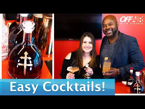 Easy Cocktails For Your Oscar Party! | Off-Air With Sisanie