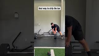 How To Strip The Bar The Correct Way.