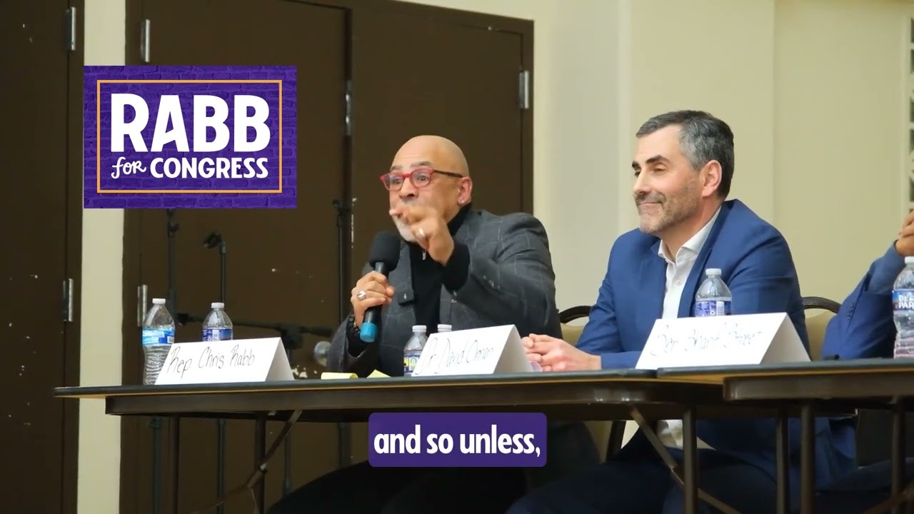 1/13/26 Philadelphia Congressional Forum: Supercut of Chris Rabb's responses