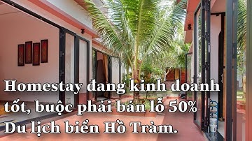 Homestay du lịch biển Hồ Tràm đẹp thật, đành phải bán do nợ nần | đang kinh doanh tốt |☎️0788668834