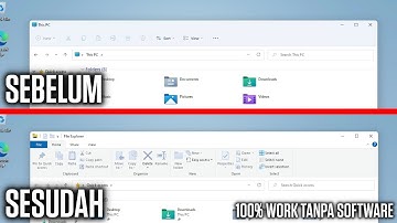 Cara Mengembalikan Ribbon di File Explorer Windows 11 tanpa Software