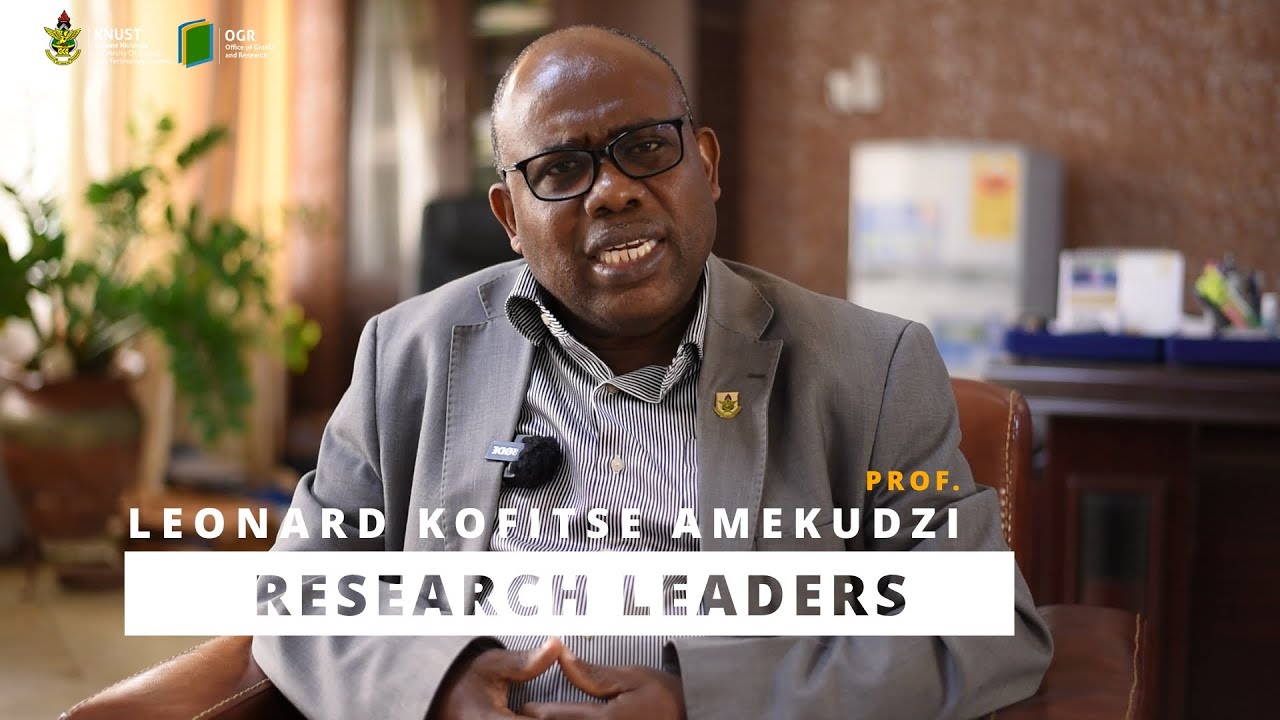 Research leaders prof leonard amekudzi feature premieres on august