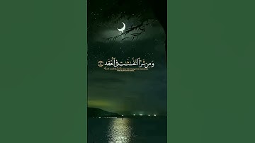 القرآن الكريم سورة الفلق #سعد_الغامدي
